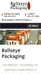 Mobile Screenshot of bullseyepackaging.ca